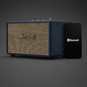 Bezdrôtový reproduktor - Marshall Acton BT III Midnight Blue - 8