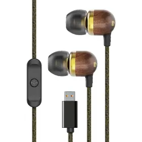 Slúchadlá - House of Marley Smile Jamaica mic Brass - 3