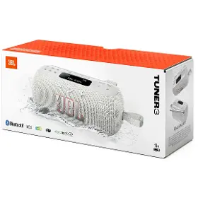Rádio - JBL Tuner 3 White - 7