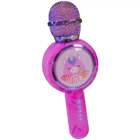 Mikrofon - Lazerbuilt Squishmallows BT Karaoke Microphone Lola - 2