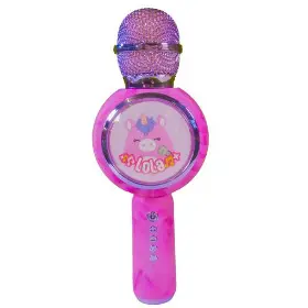 Mikrofon - Lazerbuilt Squishmallows BT Karaoke Microphone Lola - 1