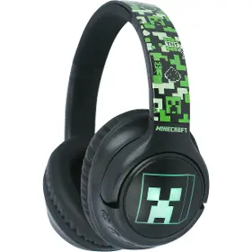 Bezdrátová sluchátka - OTL Technologies Minecraft LED Wireless Headphones - 1