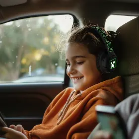 Bezdrátová sluchátka - OTL Technologies Minecraft LED Wireless Headphones - 4