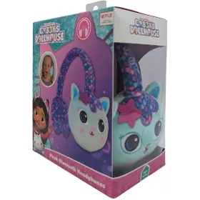 Slúchadlá bezdrôtové - Lazerbuilt Gabbys Dollhouse Plush Bluetooth headphones - Mercat - 8