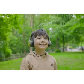 Slúchadlá bezdrôtové - Lazerbuilt Jurassic world Light-Up Bluetooth Headphones - 10