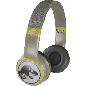 Slúchadlá bezdrôtové - Lazerbuilt Jurassic world Light-Up Bluetooth Headphones - 1