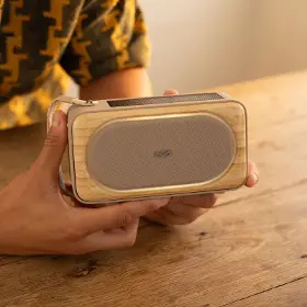 Bezdrôtový reproduktor - House of Marley Roots Solar Cream - 7