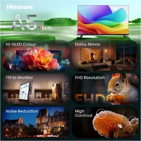 QLED televízor - Hisense 40A5S - 10
