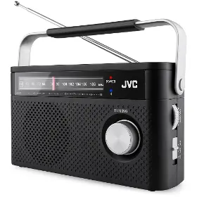 Rádio - JVC RA-E315B černý - 2