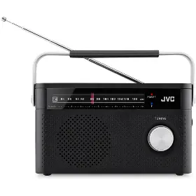 Rádio - JVC RA-E315B černý - 1