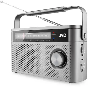 Rádio - JVC RA-E315G šedý - 2