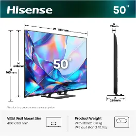 QLED televízor - Hisense 50A7S - 6