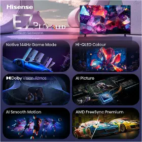 QLED televize - Hisense 55E7S Pro - 8