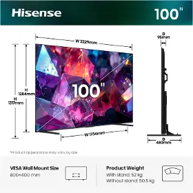 QLED televízor - Hisense 100E7S Pro - 3