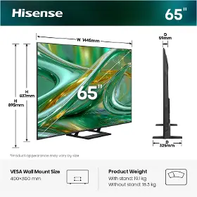 QLED televízor - Hisense 65E8S - 3