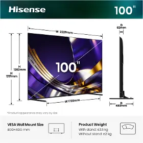 QLED televízor - Hisense 100U7S PRO - 3