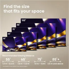 QLED televízor - Hisense 100U7S PRO - 4