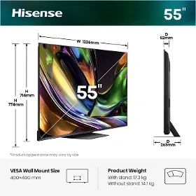 LED televize - Hisense 55UR8S - 3