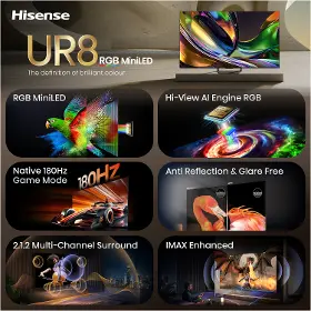 LED televize - Hisense 55UR8S - 5