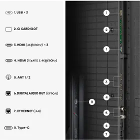 LED televize - Hisense 85UR9S - 5