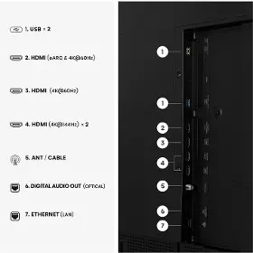 Frame QLED TV - Hisense 65S7S - 4