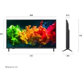 QNED televize - LG 43QNED80B6B - 9