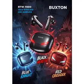 Bezdrátová sluchátka - Buxton BTW 7800 RED CRUSADER - 10