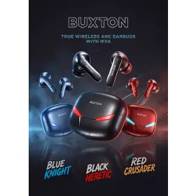 Bezdrátová sluchátka - Buxton BTW 7800 RED CRUSADER - 22