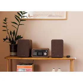 Mikrosystém - Pure Acoustics Classic Stereo Mini hnědý - 6
