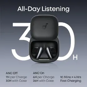 Slúchadlá True Wireless - Anker Liberty Buds čierna - 6