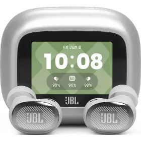 Slúchadlá True Wireless - JBL Live Buds4 Silver - 1