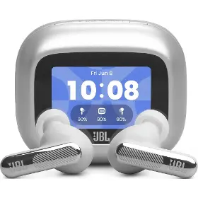 Slúchadlá True Wireless - JBL Live Beam4 Silver - 1