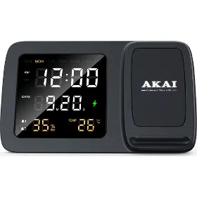 Budík - Akai ACRW-3500 BLACK - 1
