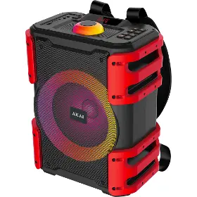 Bezdrátový reproduktor - Akai ABTS-V25 BLACK-RED - 2