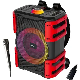 Bezdrátový reproduktor - Akai ABTS-V25 BLACK-RED - 3