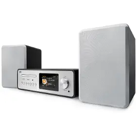 Minisystém - JVC MX-E455S stříbrný - 2