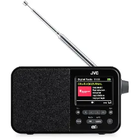 Rádio - JVC RA-E516B-DAB černý - 4