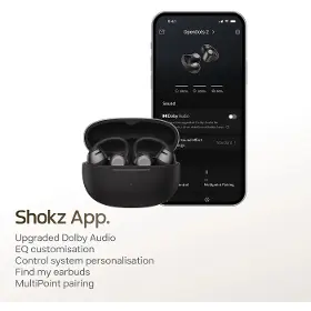 Slúchadlá True Wireless - Shokz OpenDots 2 Black - 7