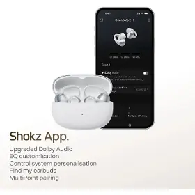 Slúchadlá True Wireless - Shokz OpenDots 2 Grey - 7