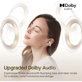 Slúchadlá True Wireless - Shokz OpenDots 2 White - 11