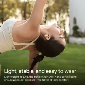Slúchadlá True Wireless - Shokz OpenDots 2 White - 8