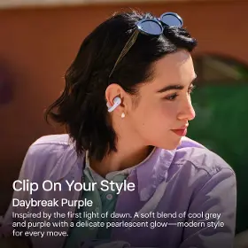 Slúchadlá True Wireless - Shokz OpenDots Air Purple - 13