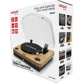 Gramofón - Aiwa GBTUR-200WD - 13