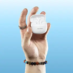 True Wireless sluchátka - Niceboy Beans 5 POP White - 4