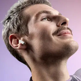 True Wireless sluchátka - Niceboy Beans 5 PRO White - 4