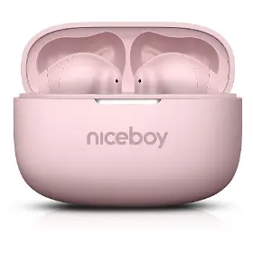 True Wireless sluchátka - Niceboy Beans 5 PRO Pink - 1