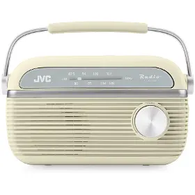 Rádio - JVC RA-E215Y béžový - 2