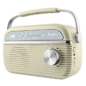 Rádio - JVC RA-E215Y béžový - 3