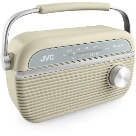 Rádio - JVC RA-E215Y béžový - 5