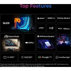 QLED televize - Haier H75S80GUX - 14